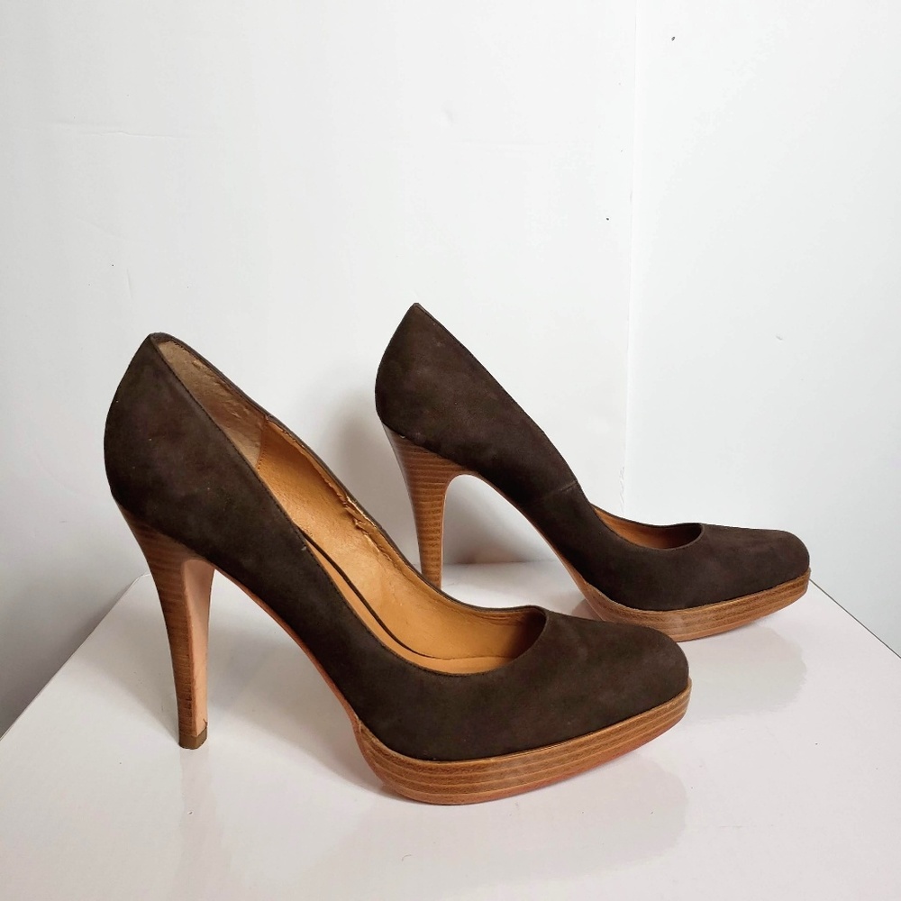 Steve Madden Brown Platform Heels